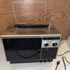 Vintage Woodgrain Coronado TV-24-1011A Tested Works 1970s Television Retro Video