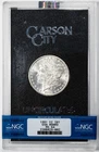 1881-CC NGC MS64 Morgan Silver Dollar Uncirculated GSA Hoard  w/ Box & COA