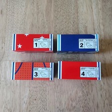 2026 McDonald's Happy Meal All American Games X Crocs Key Chain Set Of 4,1-4 NEW