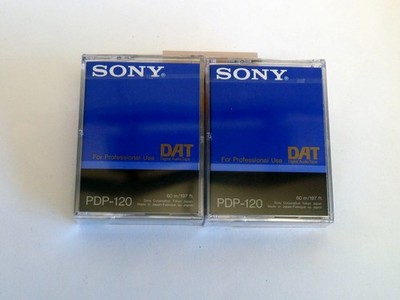 2x Sony PDP-120 DAT
