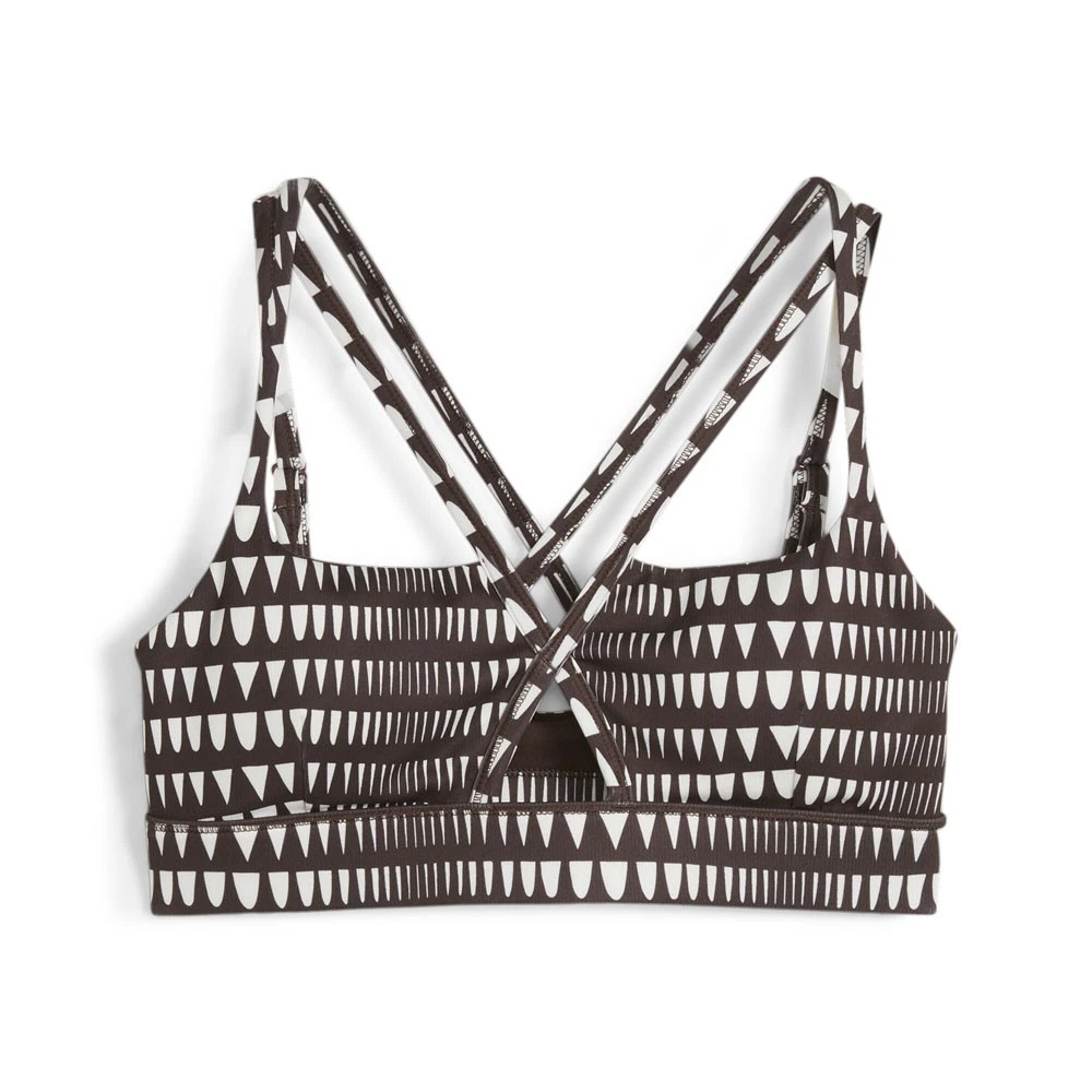 Reggiseno sportivo PUMA Lemlem basso impatto donna marrone casual 52501182