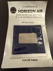 Vintage Horizon Air Limited Edition 15 gram .999 Silver Bar - Aviation Airline