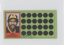 1981 Baseball Scratch-Off Separated Jerry Mumphrey (Baseball Hat Offer) #97 0a1