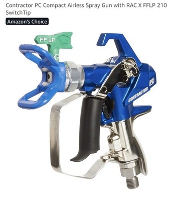 Contracting Pc Compact Airless Spray Gun With Racxfflp 210 Switch Tip