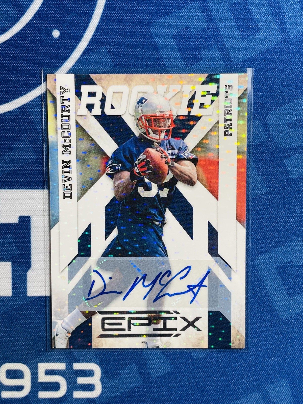 Devin McCourty Panini Epix #128 Autograph