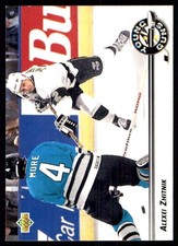 Alexei Zhitnik 1992-93 Upper Deck #566 Kings NHL READ FREE SHIPPING AutographDen