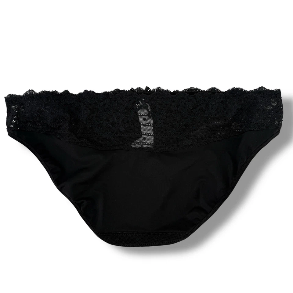 Chantelle Rive Gauche Negro Encaje Bikini Bragas Ropa Interior Talla XL 3087 Foto 2 de 4