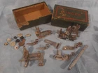Vintage Singer Feet & Attachments Sewing Machine Model 66 and others + buttons