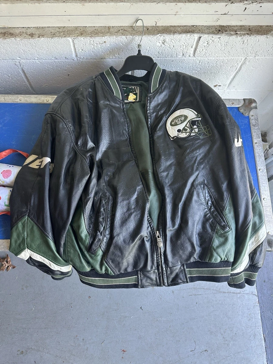 Carl Banks Leather Jacket In Men's Coats & Jackets for sale - eBay