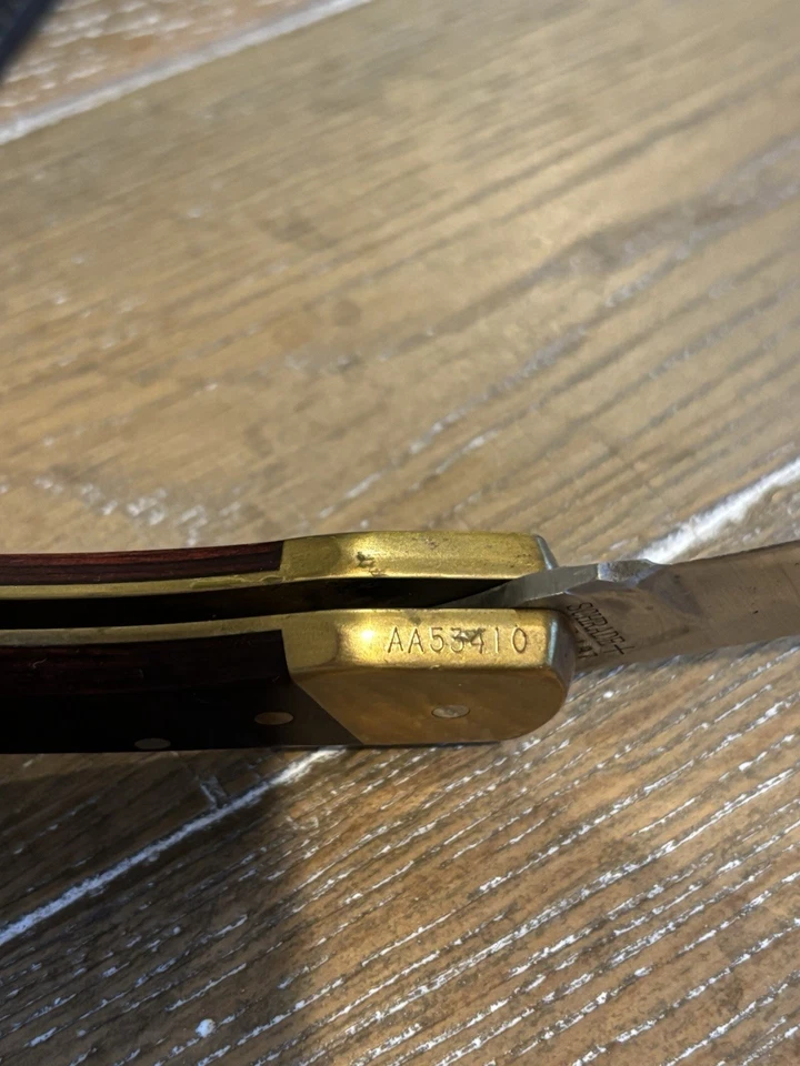 Faca dobrável vintage Schrade LB7 com bainha original | AA53410 | - Imagem 3 de 4