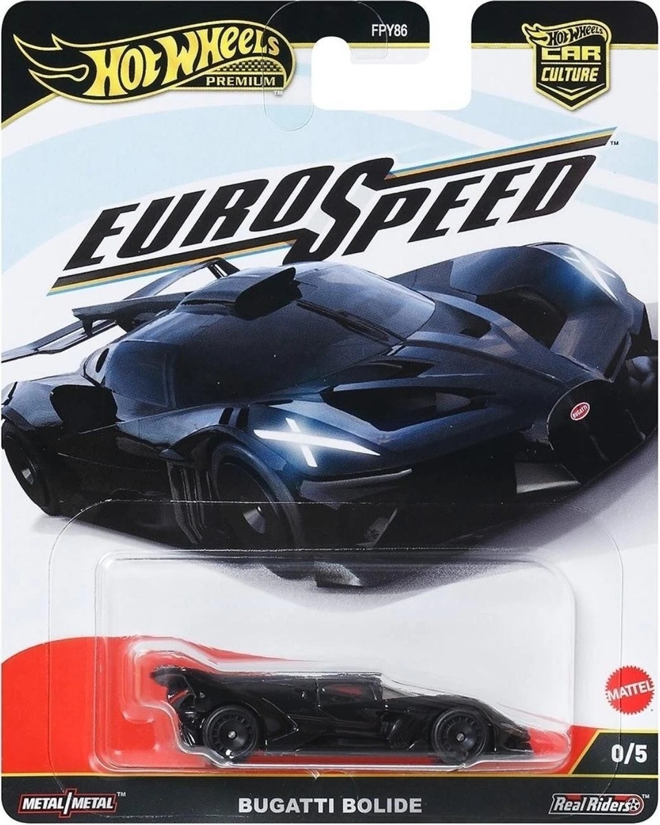 ホットウィール EURO SPEED BUGATTI BOLIDE Hot Wheels Bugatti Bolide CHASE Euro Speed 2025 (In-Stock