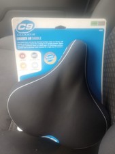 Sunlite Cloud-9 Black Bicycle Suspension Cruiser AR Saddle Gel Foam Seat