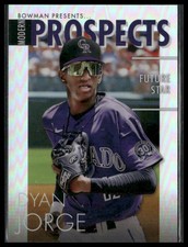 2023 Bowman #MP-10 Dyan Jorge Modern Prospects Colorado Rockies