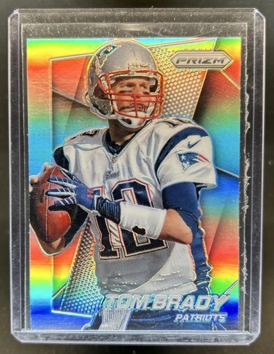 2014 Panini Prizm Tom Brady Silver Prizm #36 Patriots