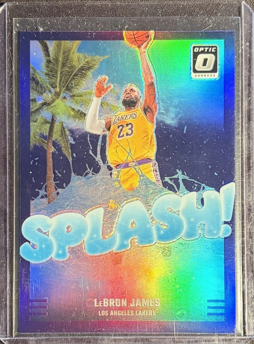 LeBron James 2024-25 Panini Donruss Optic #5 Splash! Purple LA Lakers