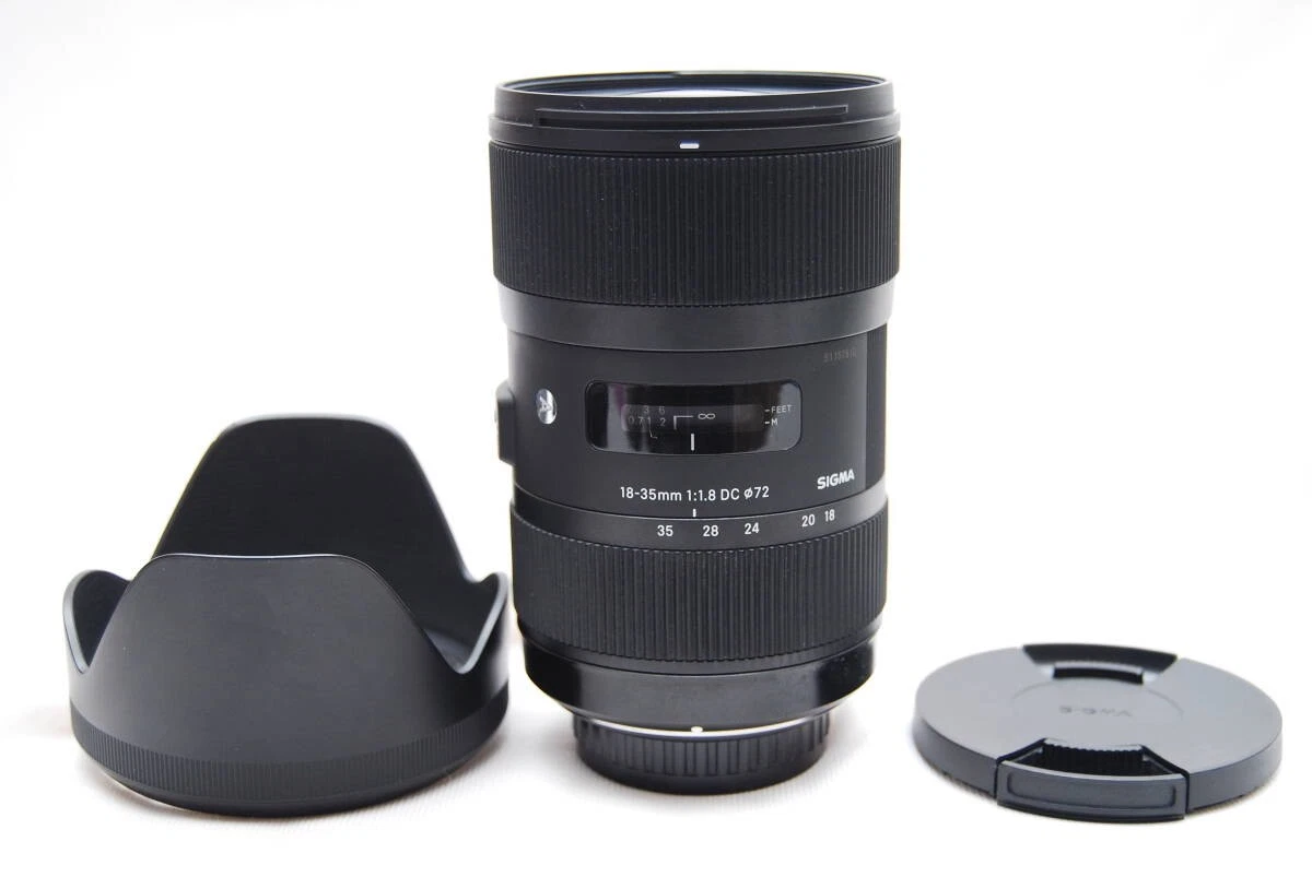 Sigma Art f/1.8 Camera Lenses 18-35mm Focal for sale | eBay