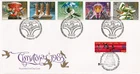 GB RM FDC: 1983 Christmas + Double Cancel - Winchester Cathedral & Bethlehem