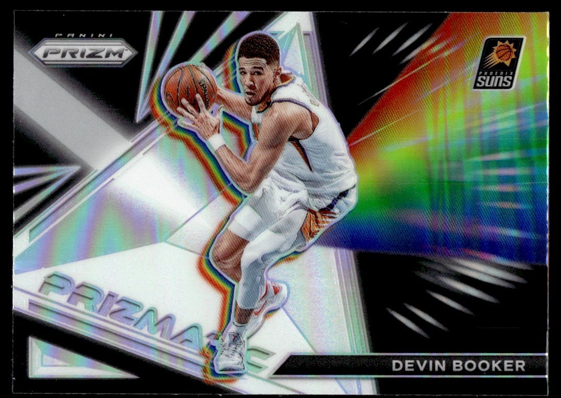 2021-22 Panini Prizm Prizmatic Silver Devin Booker Phoenix Suns #20