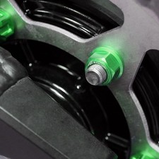 For Kawasaki ER6-N 05-16 15 14 13 12 11 10 09 Rear Sprocket Nuts Bolts M10 GREEN