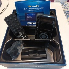 Sirius XM Radio Dock Play With Remote Onyx XDNX1 XDPHD1 XDPR1 No Power Cord