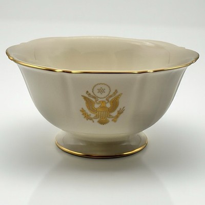 United States US HOUSE of REPRESENTIVES Vintage USA PICKARD 7.5'' BOWL EAGLE Logo