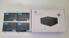 OWC Express 4M2 NVMe Enclosure - 4TB, Barely Used, Plus SoftRAID , Crucial NVMe