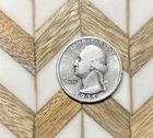 1935 Circulated Washington 90 % Silver Quarter…
