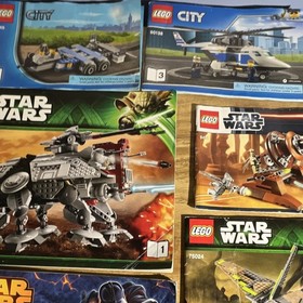 LEGO Star Wars 75024 75019 Illustrated Instruction Manuals Booklet Lot