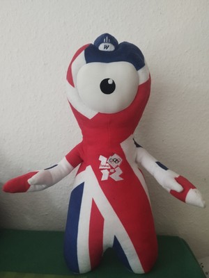 Olympia Maskottchen London 2012 Wenlock,  Stoff