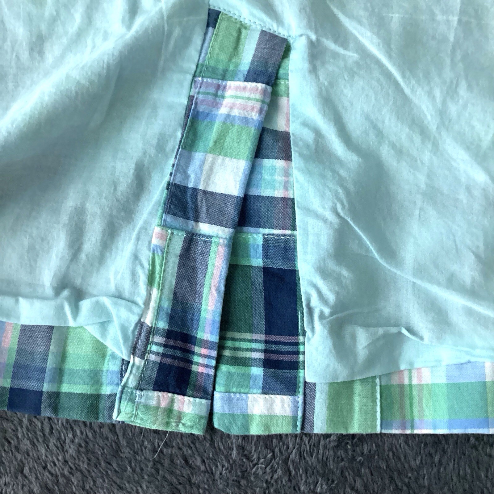 Talbots Madras Blazer Plaid Patchwork Fully Lined… - image 11