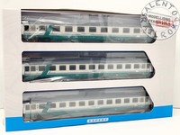 Piko 58252 Set Von 3 Fs Intercity Waggons Xmpr Eurofima Epoche V - 1:87 H0