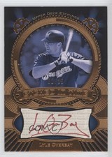 2004 Upper Deck Etchings Etched in Time Red Ink 1/25 Lyle Overbay Auto b9e
