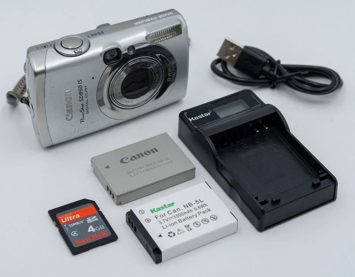 Canon PowerShot SD850 IS Digital Cameras for sale | eBay