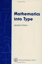 Mathematics into Type