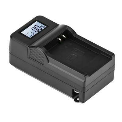 Green Extreme Compact Smart Charger with LCD Screen for Canon NB-8L
