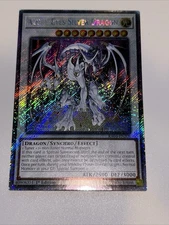 Yugioh! Azure-Eyes Silver Dragon - RA04-EN208 - Platinum Secret Rare - 1st Editi