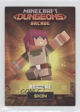2021 Raw Thrills Minecraft Dungeons Arcade Vending Cards Rare Adriene #52 0w6