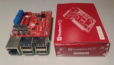 Raspberry Pi 5  8Mb with Pololu 3751 two-channel 30V / 18A motor driver