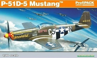 Eduard 82101 North American P-51D-5 Mustang 'Profi-Pack' 1/48 Scale Model Kit