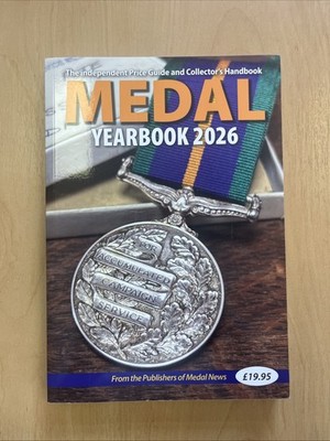 Medal Yearbook 2026 (Standard Ed.) Price guide to British Hons, Awards & Medals