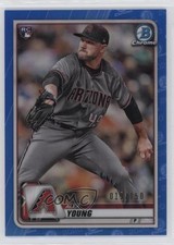 2020 Bowman Chrome Blue Refractor 19/150 Alex Young #66 Rookie RC 0q3