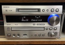 ONKYO FR-N9NX CD MD Recorder Amplifier Deck CD CD-R/RW MD MDLP 52 W silver