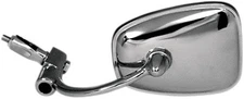 Emgo Universal Bar-End Mirror Chrome, for 7/8in. Handlebars Either 20-34000