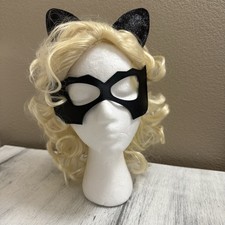 Cat Woman Ears and Mask Halloween Costume