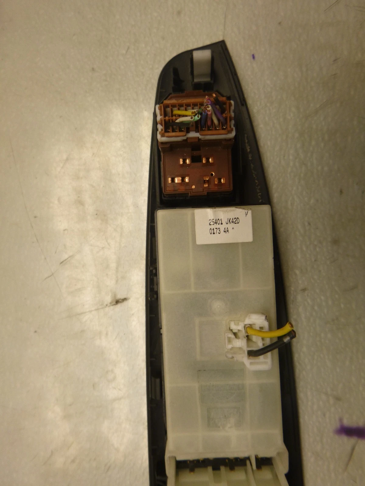 2009-2013 INFINITI G37 WINDOW SWITCH FACTORY SEDAN OEM DRIVER 25401JK42D00424A image 4