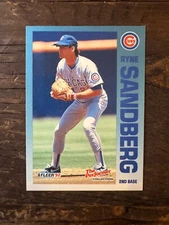 1992 Fleer Citgo The Performer Collection # 3 Ryne Sandberg Baseball Card NM