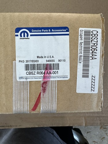 NUEVO Módulo de Retención de Ocupantes Genuino Mopar CBSZR064AA - Imagen 5 de 5
