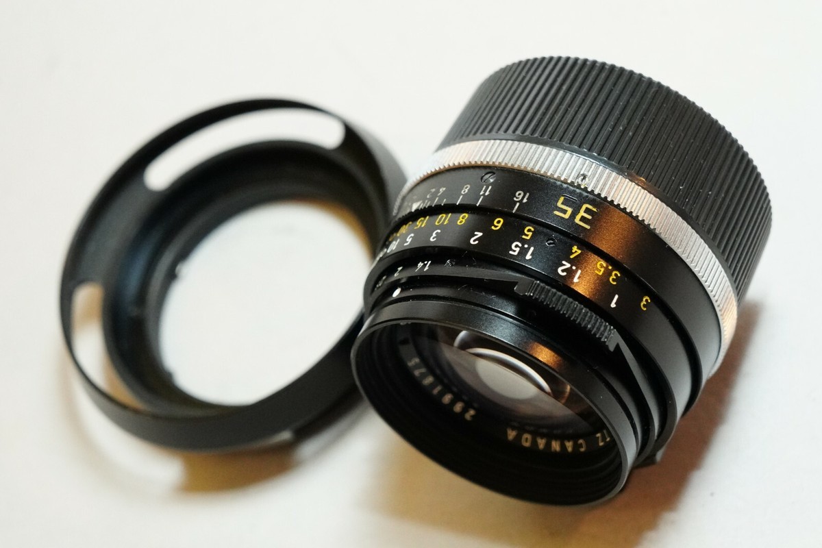 Leitz Leica Summilux-M 35/1.4 35mm f/1.4 Lens w/ 12504 Hood Leitz Leica Summilux-M 35/1.4 35mm f/1.4 Lens w/ 12504 Hood