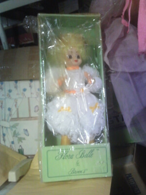 Flora Belle Miss Daisy April Brinn's Porcelite TM 1987 Korea 