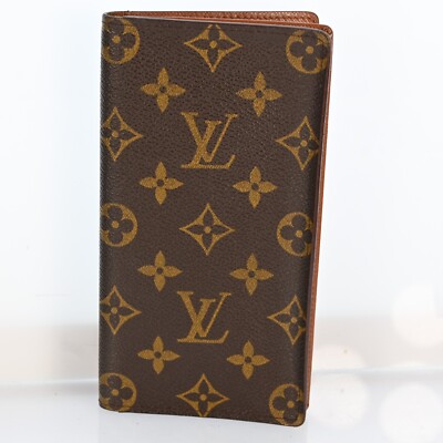 LOUIS VUITTON Porte Credit Bill Compartment wallet R2829O605